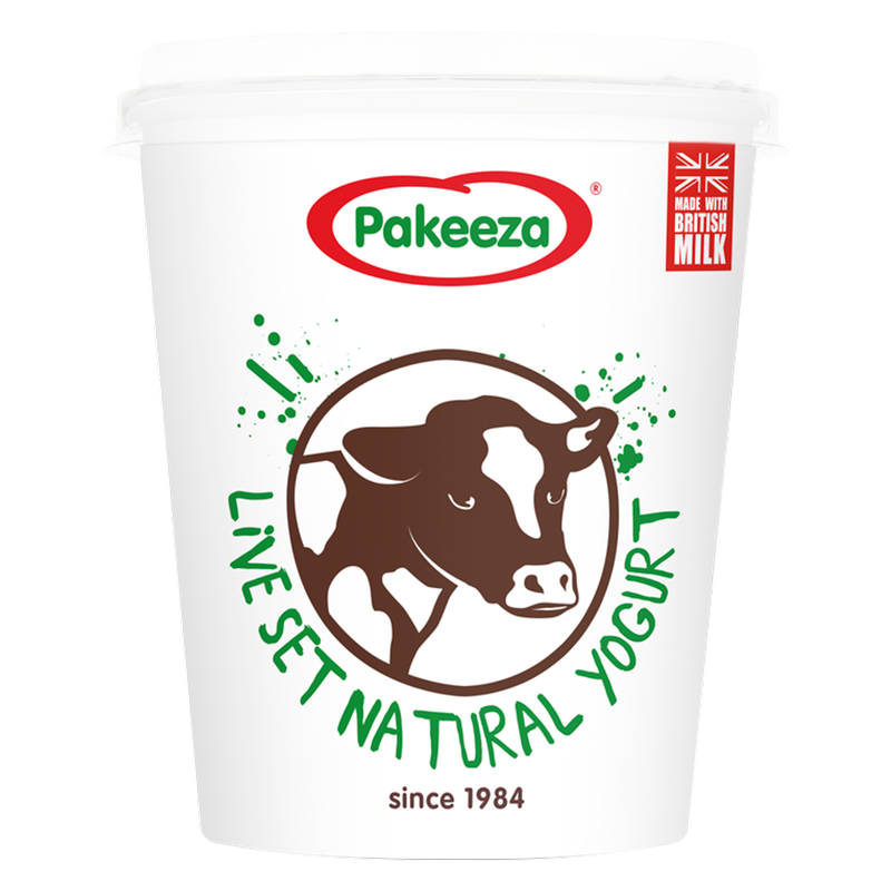 Pakeeza Live Set Natural Yogurt, 425g