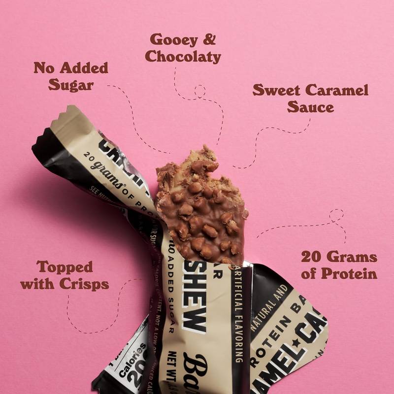 Barebells Caramel Cashew Protein Bar Case 12ct