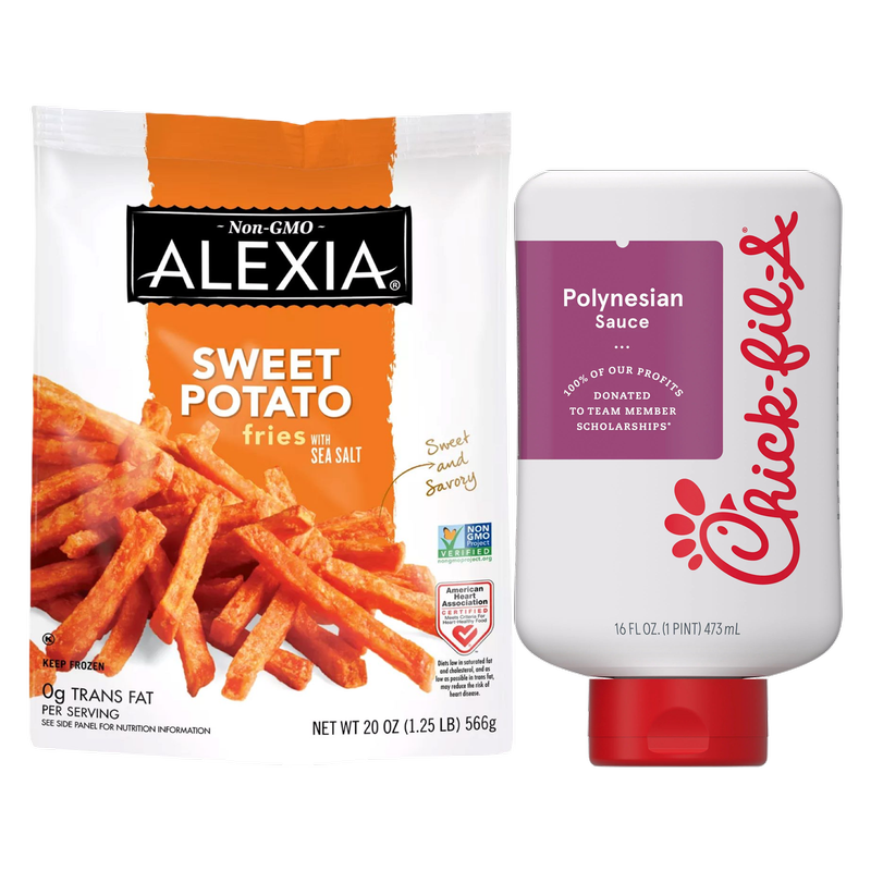 Alexia Sweet Potato Fries and Chick Fil-A Polynesian Sauce bundle