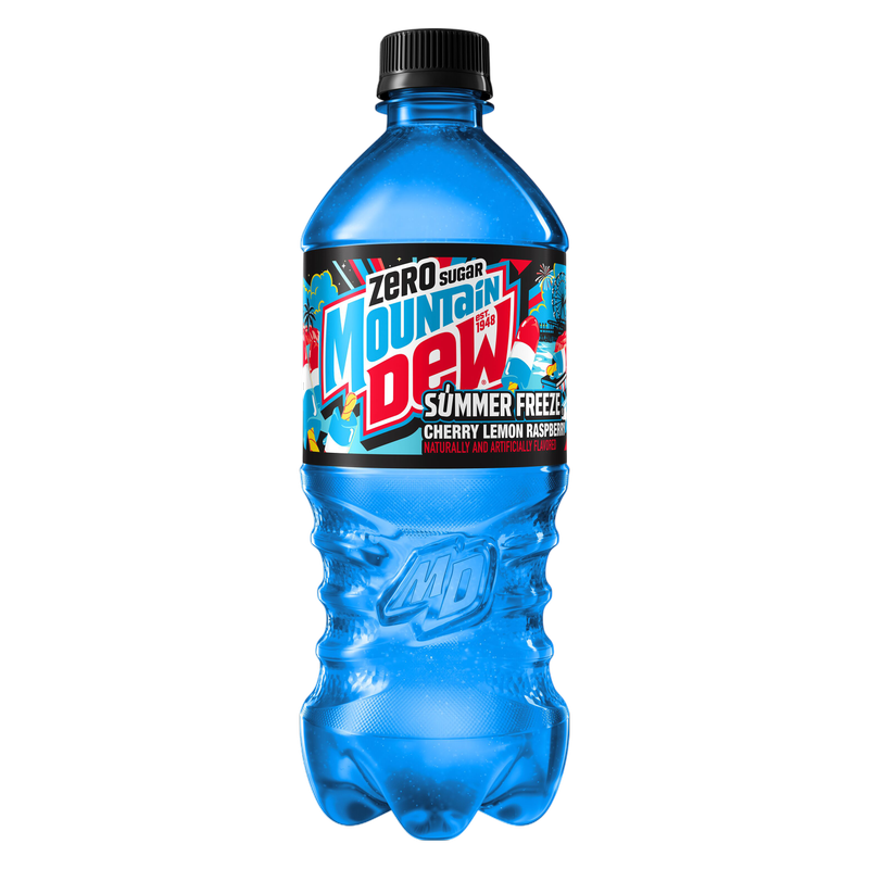 Mountain Dew Zero Sugar Summer Berry  20oz Bottle