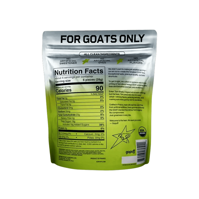 GOAT Gummies - Sour Burst, 4oz (12pk)