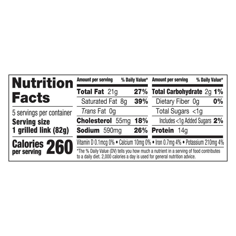 Johnsonville Frozen Sweet Italian Sausage - 19oz
