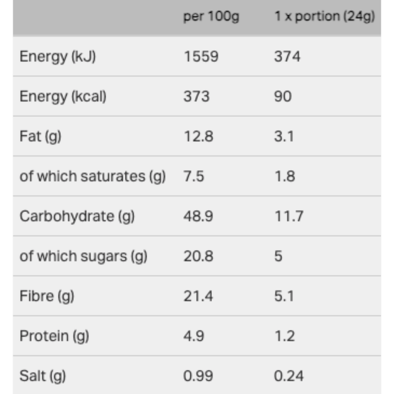 Fibre One 90 Calorie Chocolate Fudge Brownies Bars, 4 x 24g