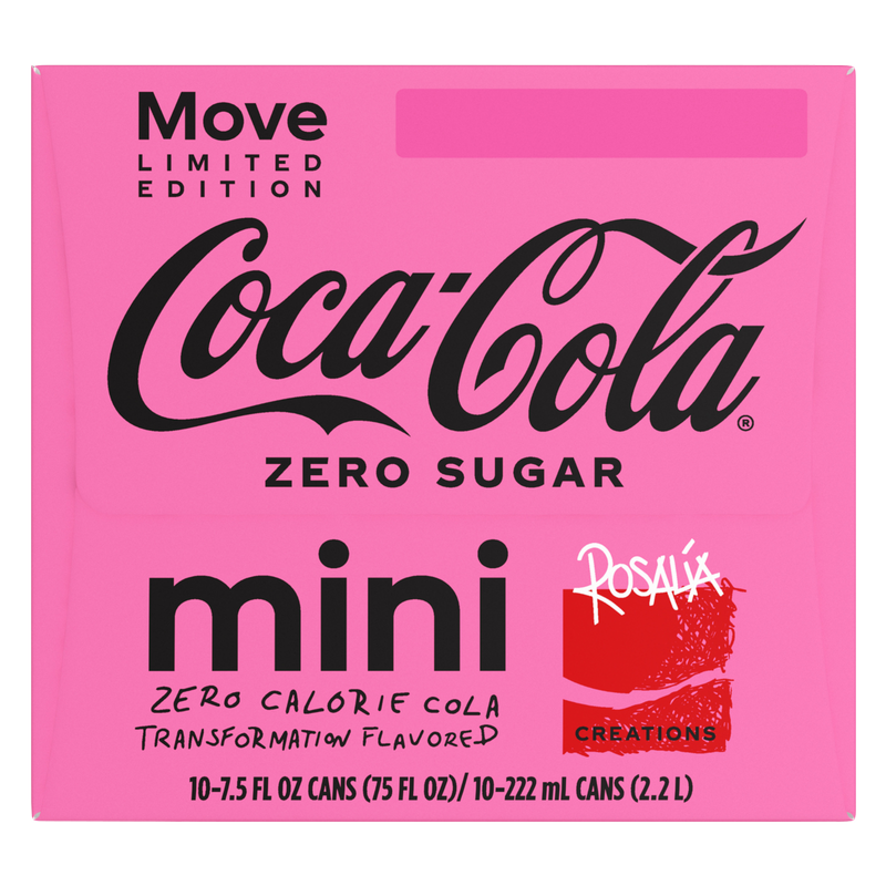 Coke Creations Zero Sugar Move 10pk 7.5oz Mini Can