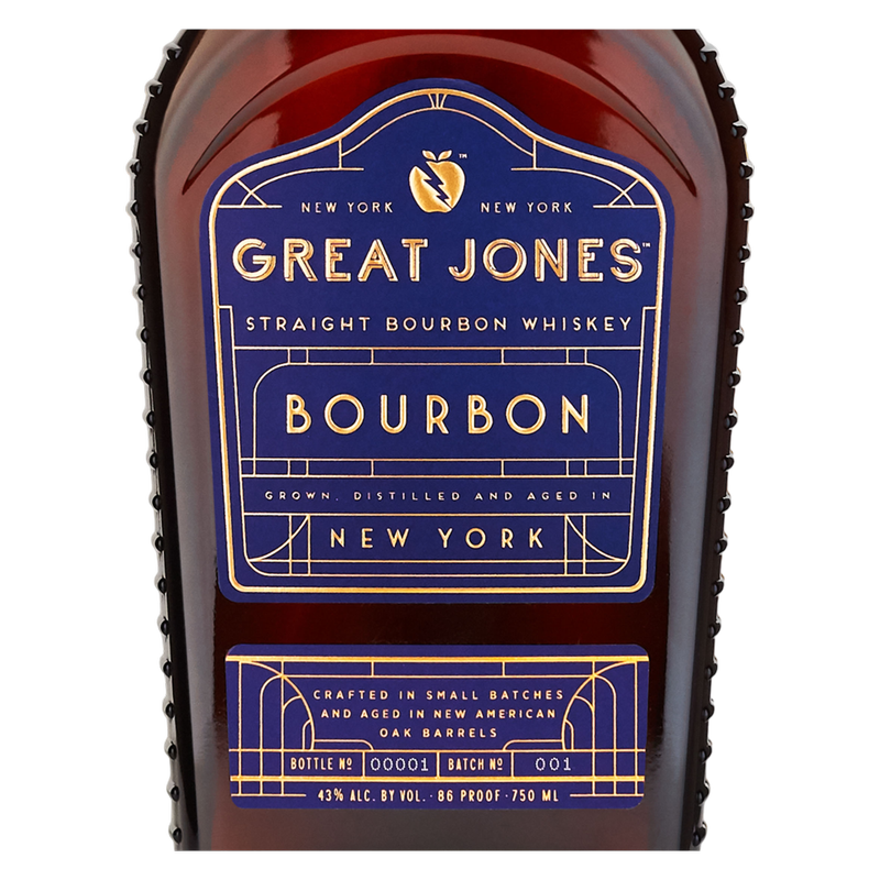 Great Jones Straight Bourbon Whiskey 750ml (86 Proof)