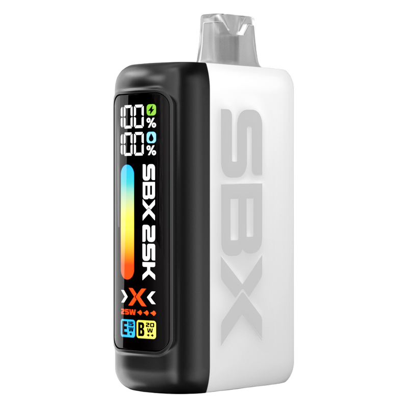 SBX Clear Disposable Vape 25,000 Puffs - Delivered In As Fast As 15 Minutes 