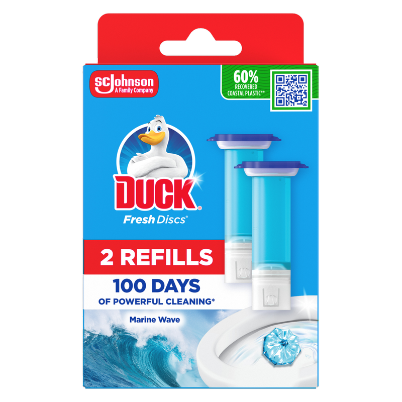 Duck Fresh Discs 2 Refills Marine, 12pcs