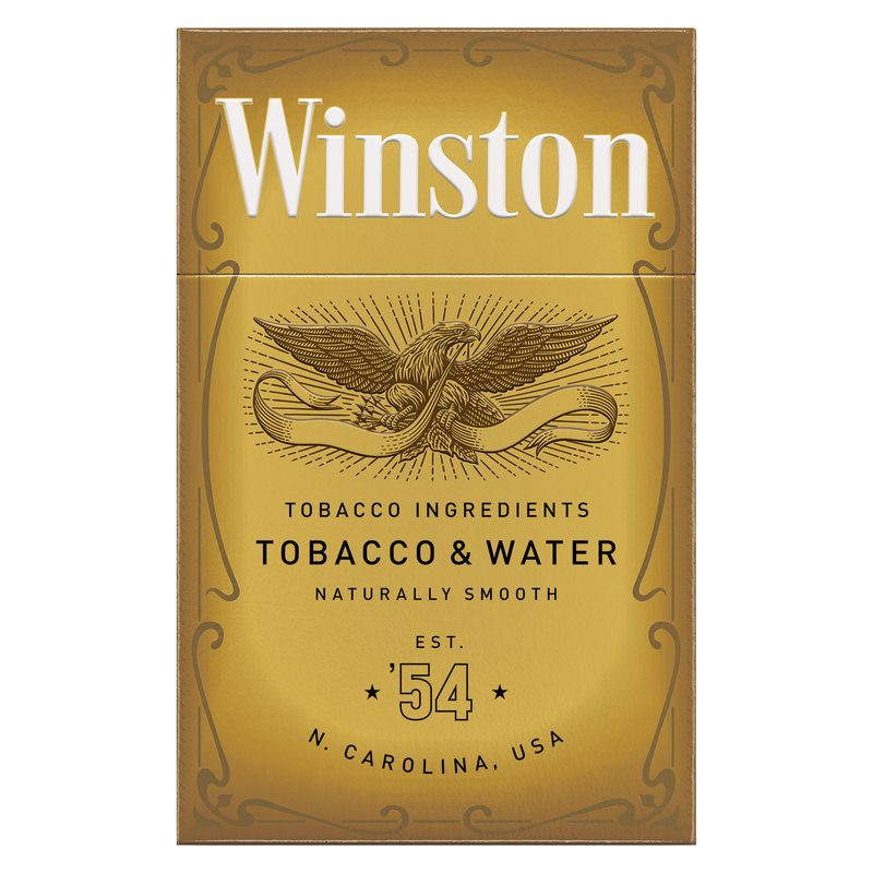 Winston Gold Cigarettes 20ct Box 1pk