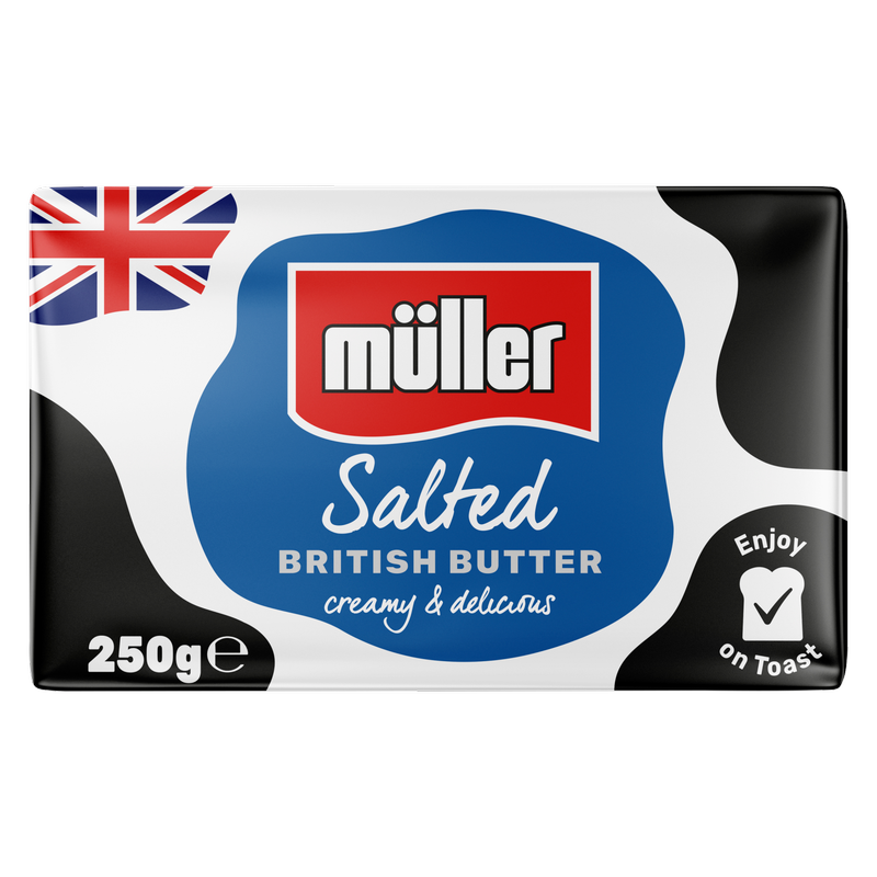 Muller Salted Block Butter, 250g