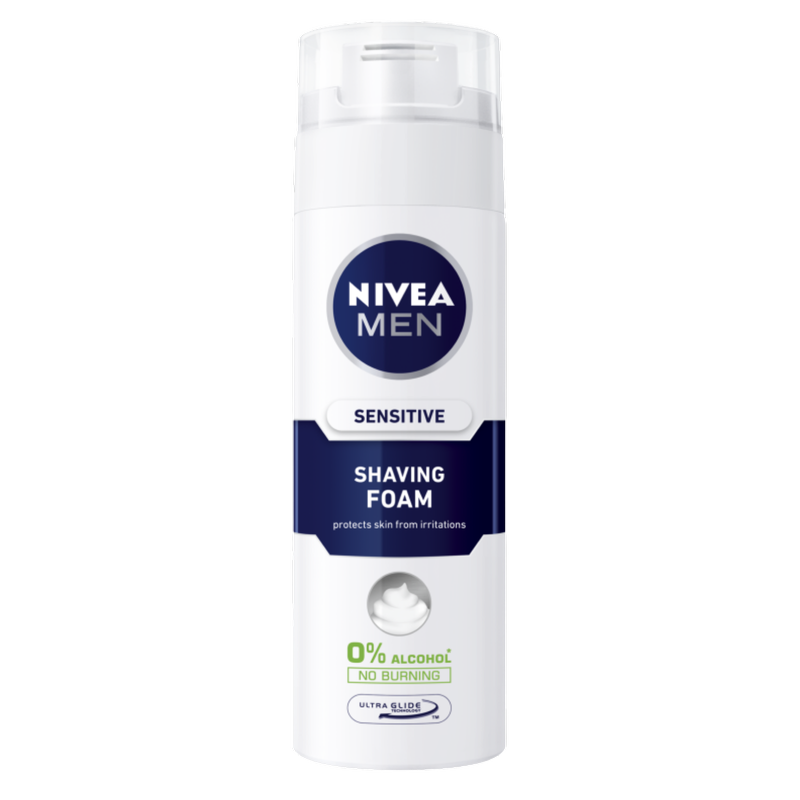 Nivea Sensitive Shaving Foam, 200ml