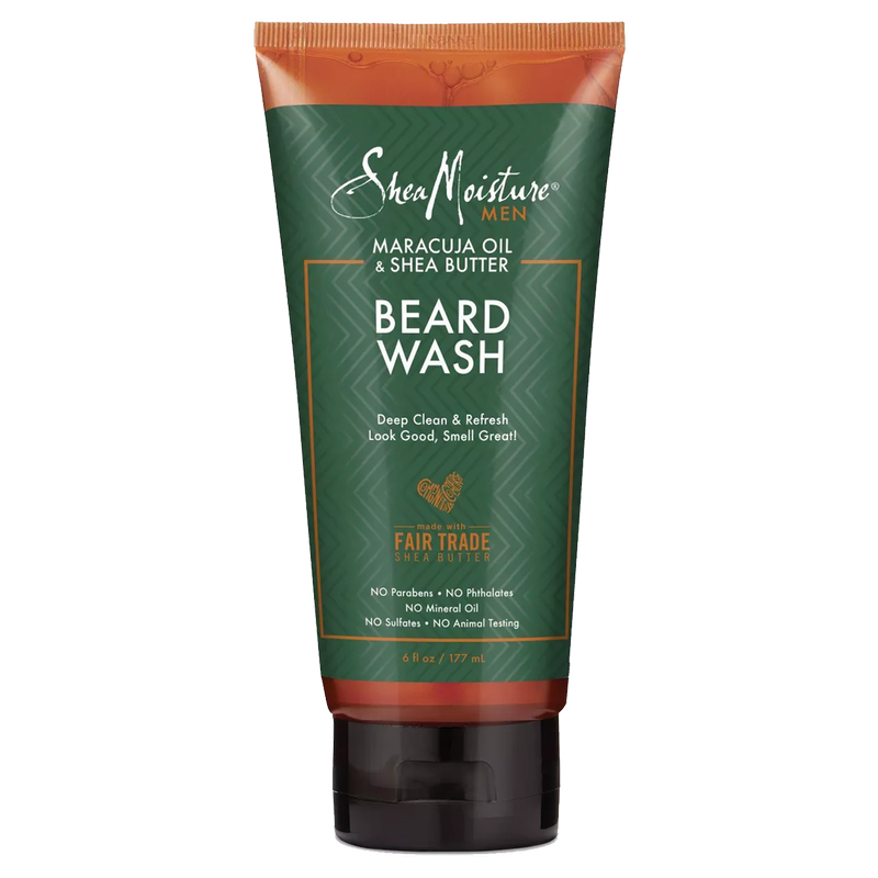SheaMoisture Men's Maracuja Oil & Shea Butter Beard Wash 6oz