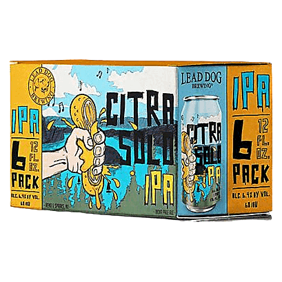 Lead Dog Citra Solo IPA 6pk 12oz Can