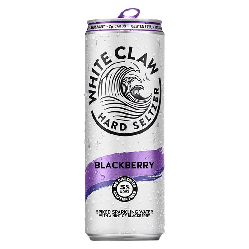 White Claw Seltzer Blackberry 6pk 12oz Can 5.0% ABV