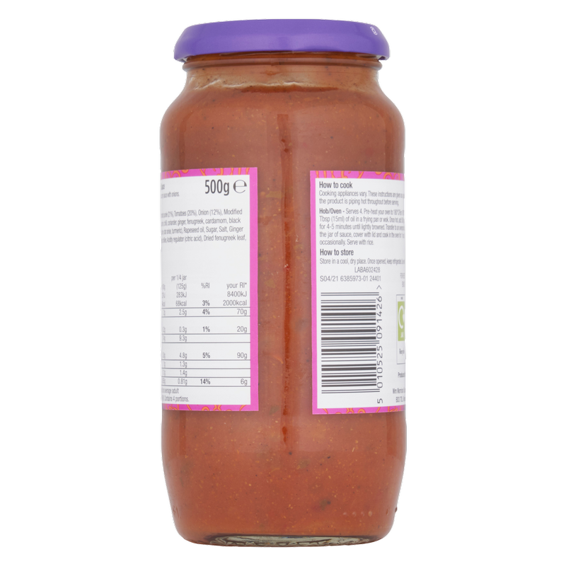 Morrisons Madras Cooking Sauce, 500g