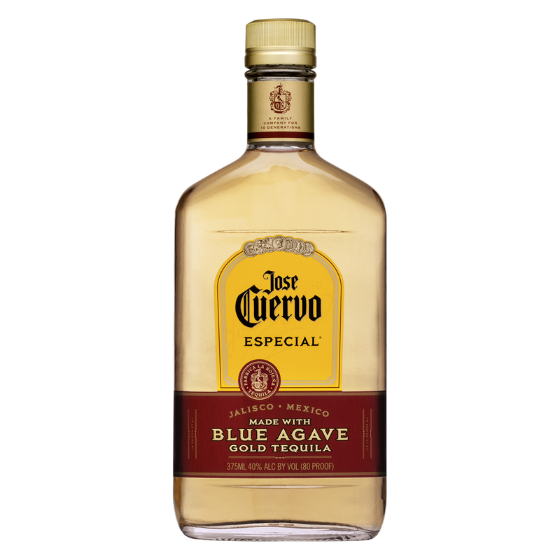 Jose Cuervo Especial Gold Tequila 375ml Flask (80 Proof)