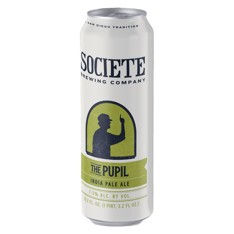 Societe Brewing Co. The Pupil IPA Single 19.2oz Can