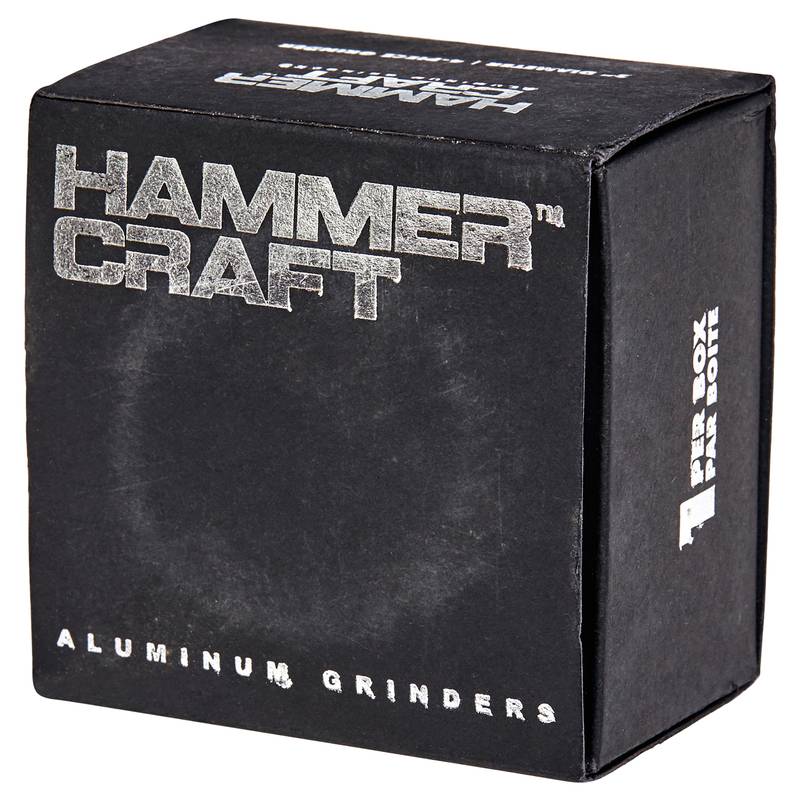 Hammercraft Black 4pc Grinder 2in