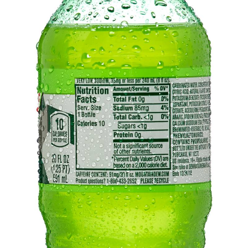 Mountain Dew Soda - 591 ml