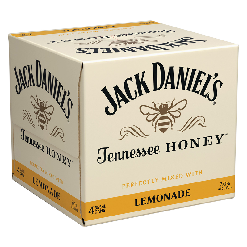 Jack Daniels Honey Lemonade Single 12oz Can 7% ABV