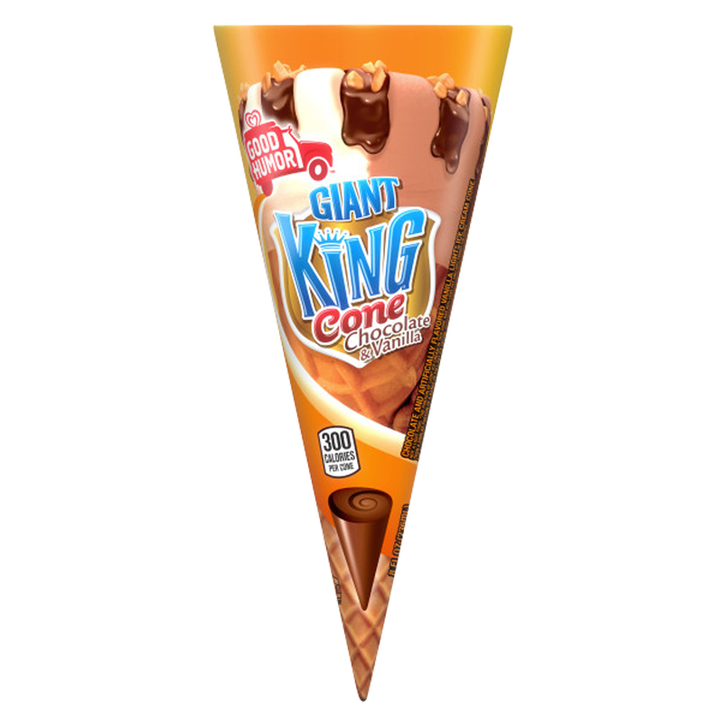 Good Humor Vanilla & Chocolate Giant Cone 1ct