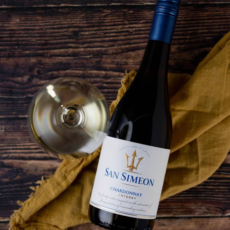 San Simeon Monterey Chardonnay White Wine 2022 750 ml