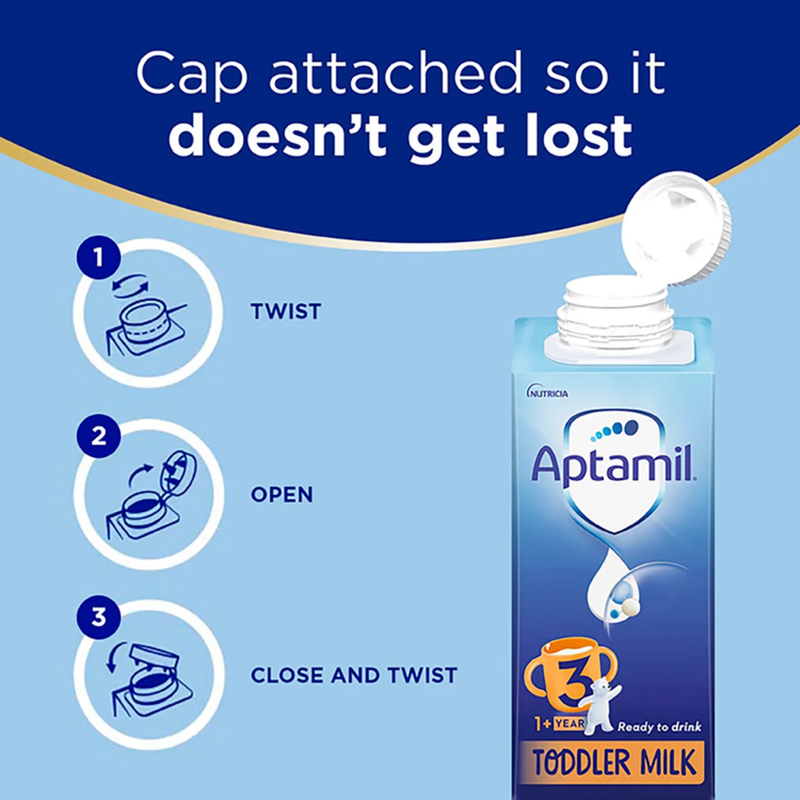 Aptamil 3 Growing Up Milk, 200ml