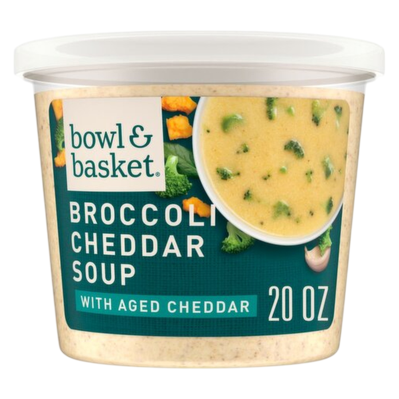 Bowl & Basket Cheddar & Broccoli Soup - 20oz