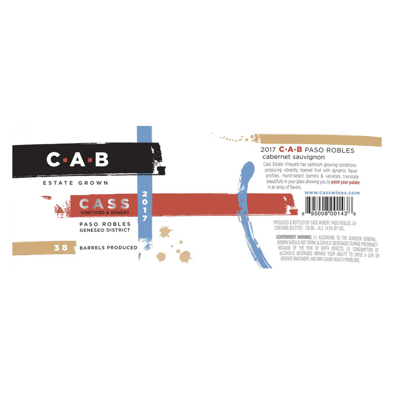 Cass C.A.B Cabernet Sauvignon 750ml