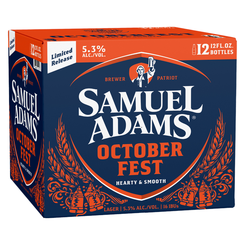 Sam Adams Seasonal - Octoberfest 12pk 12oz Btl 5.3% ABV