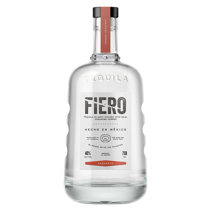 Fiero Habanero Blanco Tequila 750ml (80 proof)