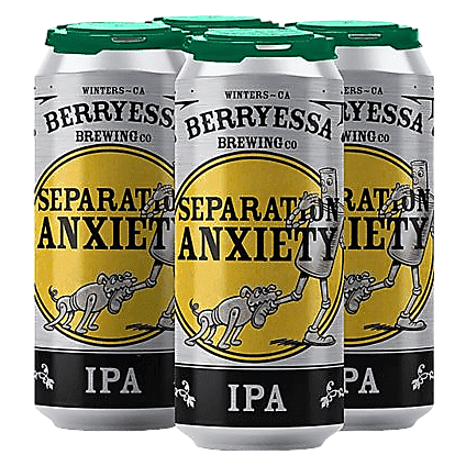Berryessa Brewing Separation Anxiety IPA 4pk 16oz Can