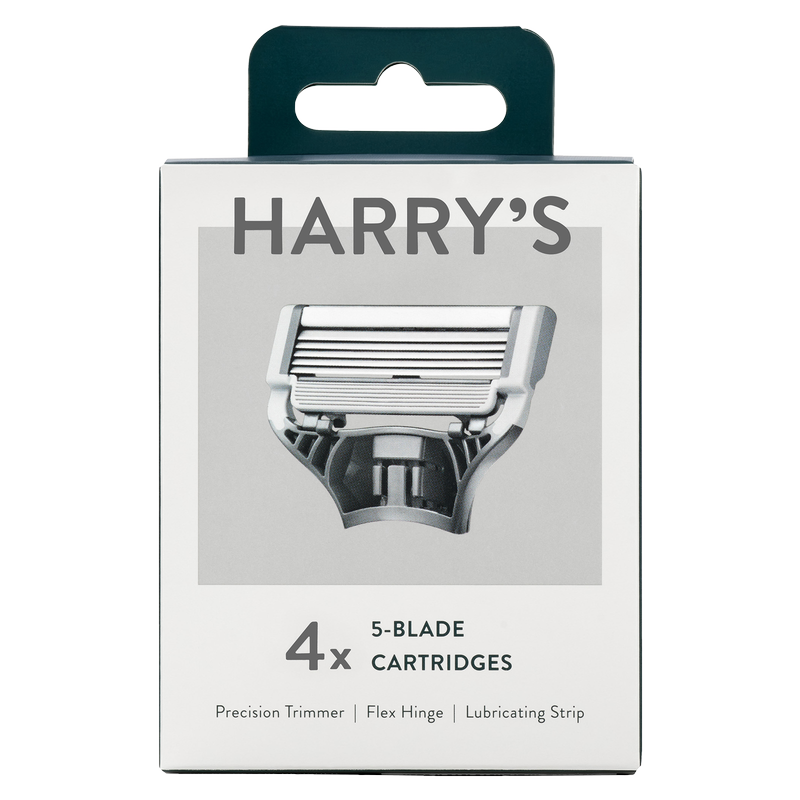 Harry's 5-Blade Razor Cartridge Refills 4ct