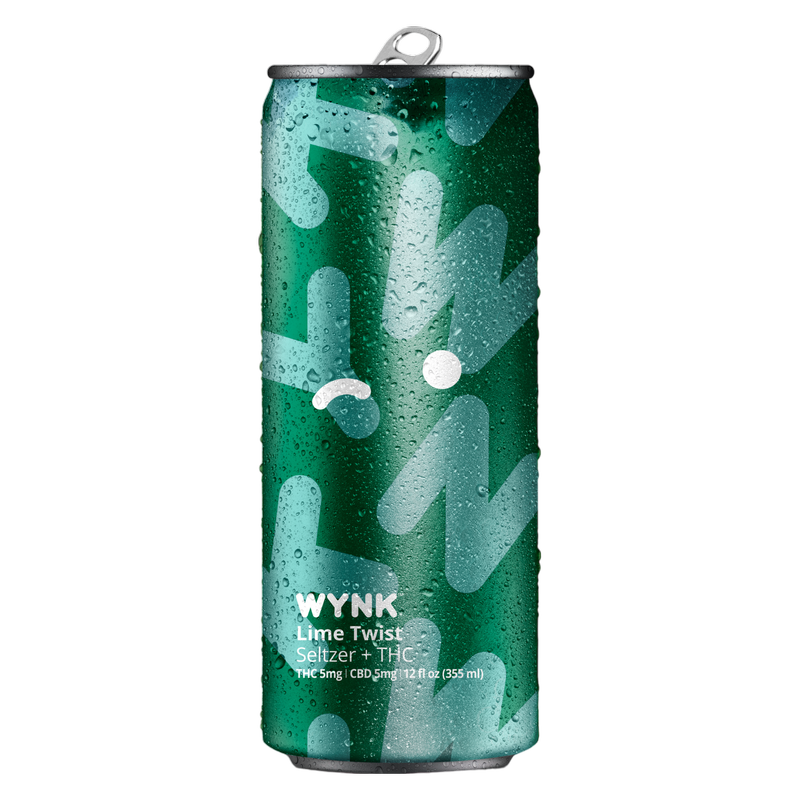 WYNK 5mg THC Lime Seltzer 6pk 12oz Can