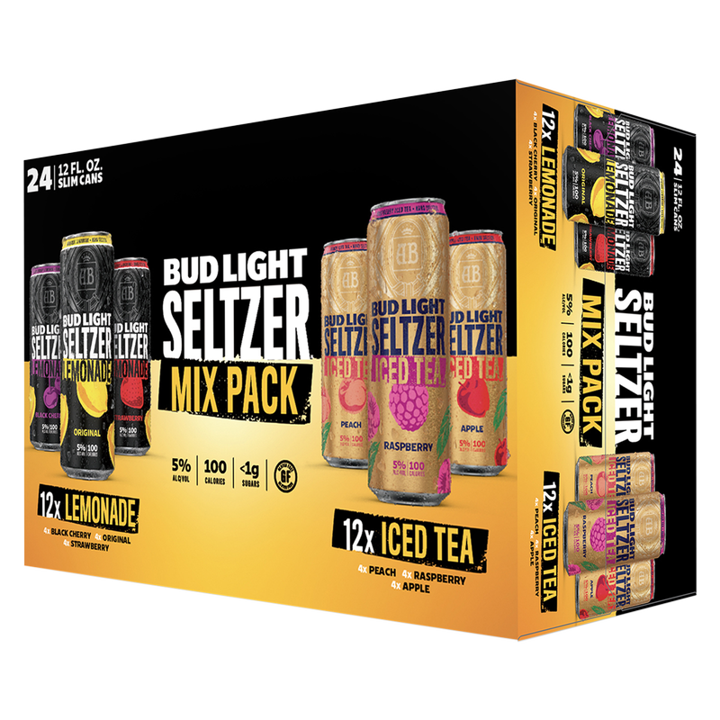 Bud Light Half & Half Hard Seltzer 24pk 12oz Can 5.0% ABV