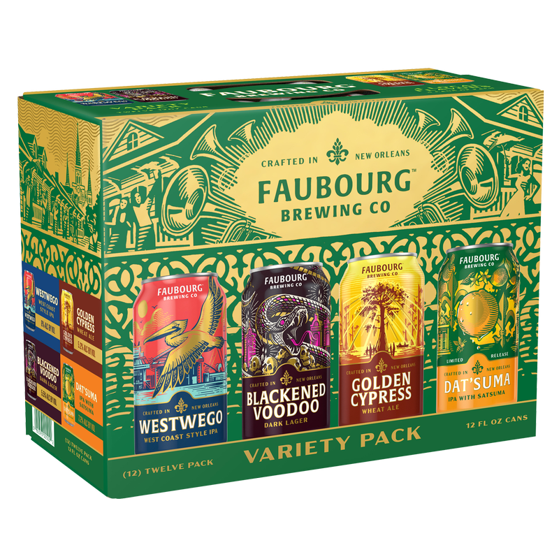 Faubourg Variety Pack 12pk 12oz Can ABV Varies