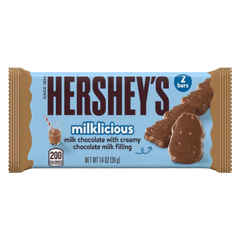 HERSHEY'S Milklicious Standard Bar, 1.4 oz