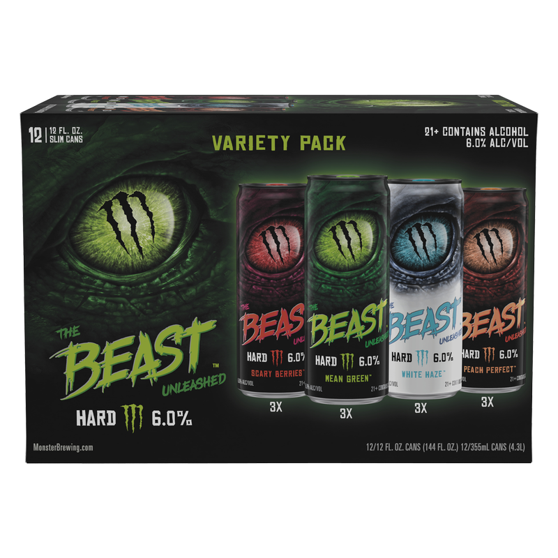 The Beast Unleashed Variety Pack 12pk 12oz Can 6% ABV