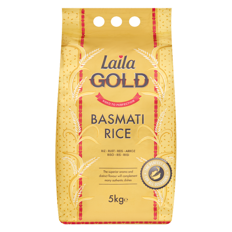 Laila Gold Basmati Rice, 5kg