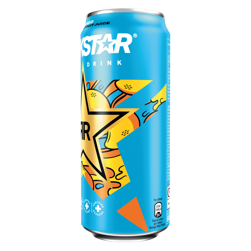 Rockstar Energy Drink Mango, 500ml