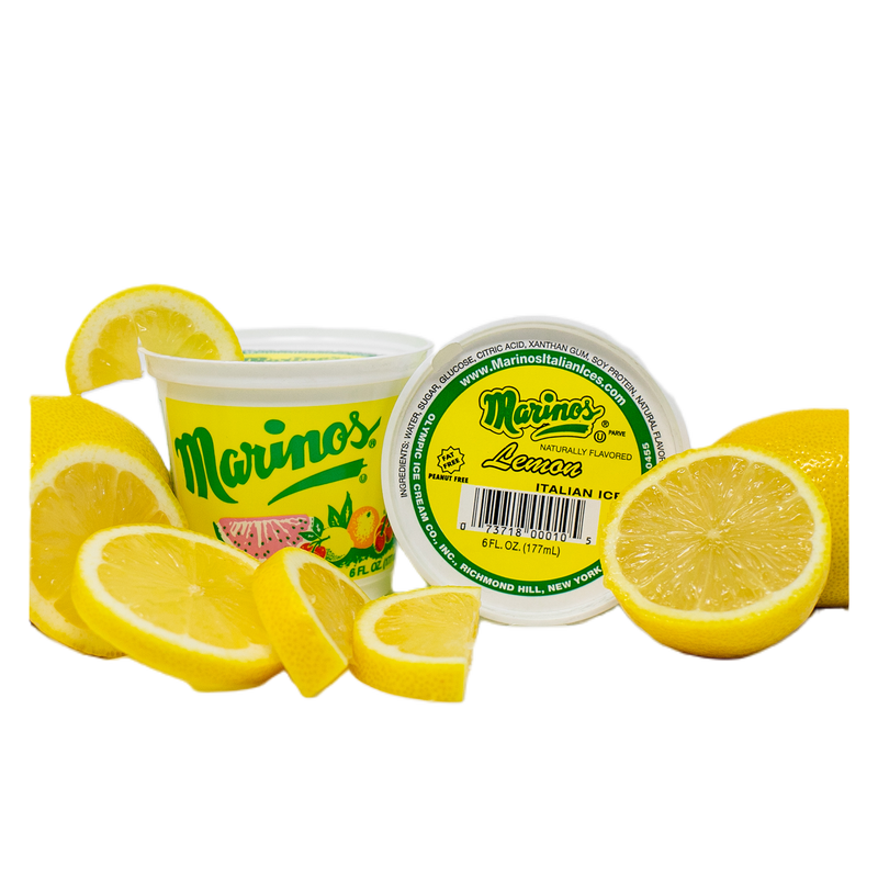 Marinos Italian Ice Lemon Cup 6ct