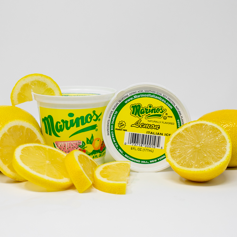 Marinos Italian Ice Lemon Cup 6ct