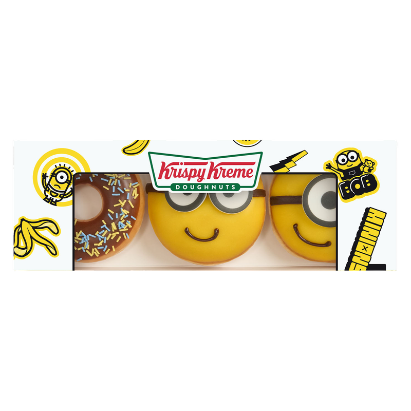 Krispy Kreme Limited Edition - Minion Mischief, 3pcs