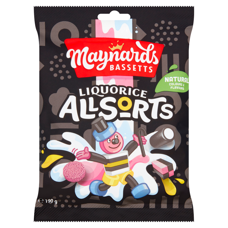 Maynards Bassetts Liquorice Allsorts, 190g