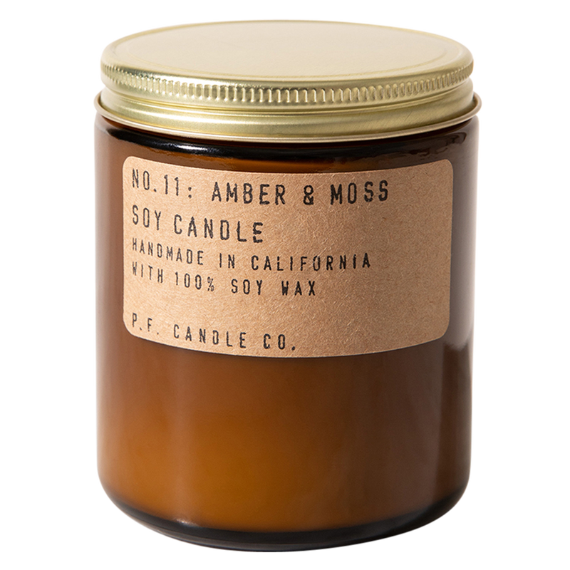 P.F. Candle Co Amber & Moss Soy Candle 7.2oz