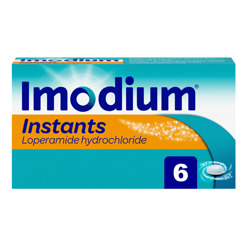 Imodium Instants Tablets 2mg, 6pcs