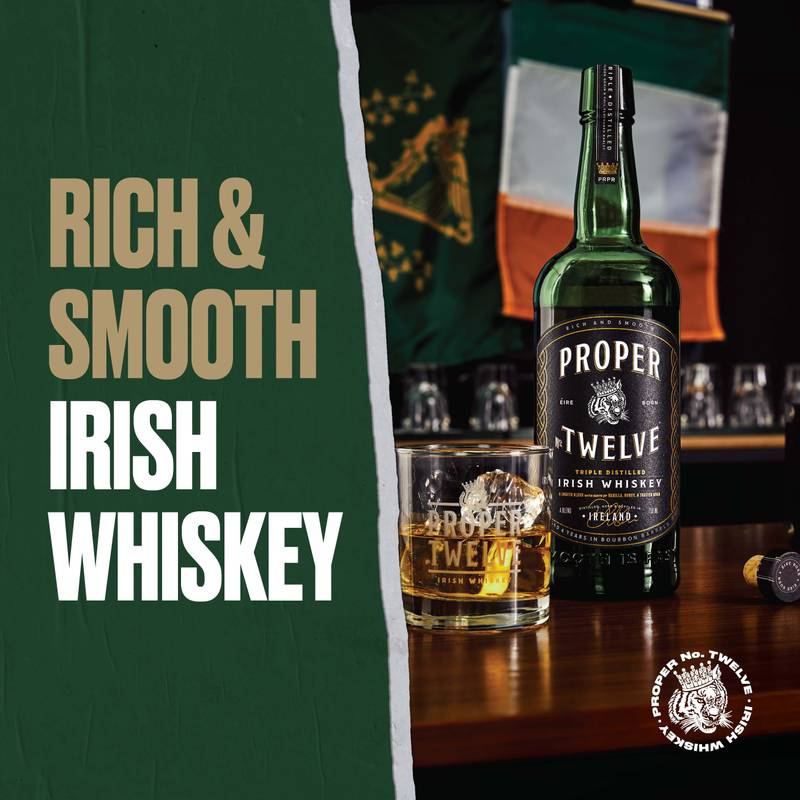Proper No. Twelve Irish Whiskey 50ml (80 Proof)