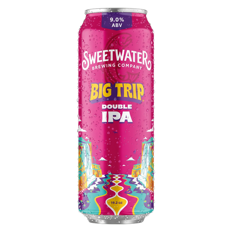 Sweetwater Big Trip Double IPA 19.2oz Can 9% ABV