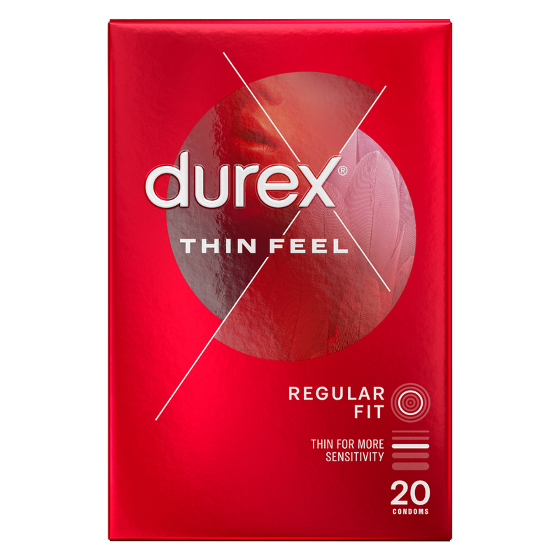Durex Thin Feel Condoms, 20pcs