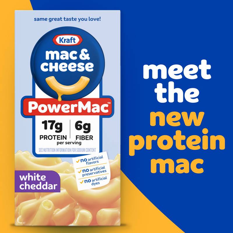Kraft PowerMac White Cheddar Mac and Cheese 7.3oz