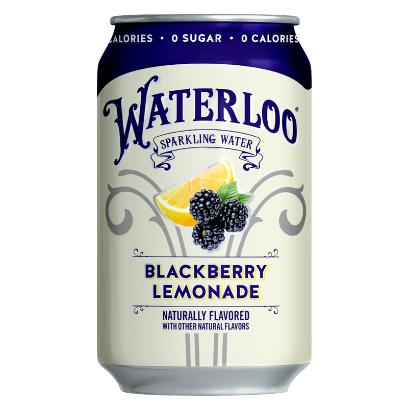 Waterloo Blackberry Lemonade Sparkling Water 12oz Can